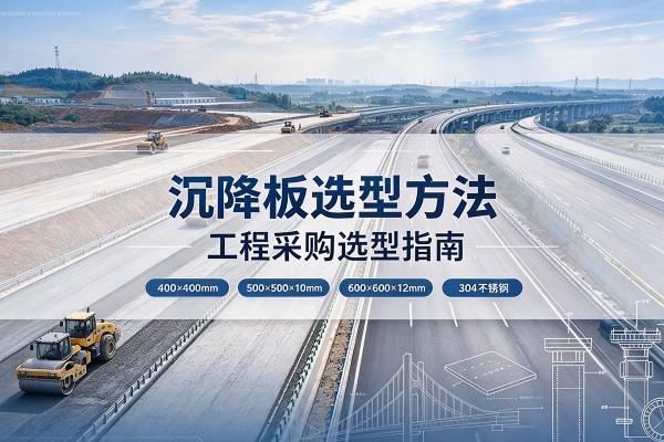 仪陇沉降板选择方法