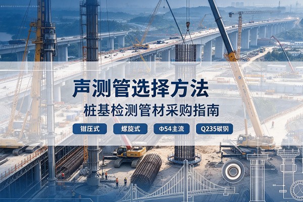 仪陇声测管选型标准