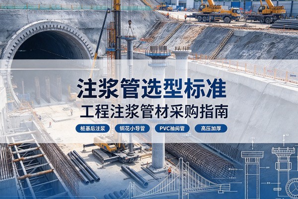 仪陇注浆管选型标准
