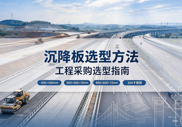 仪陇沉降板选择方法