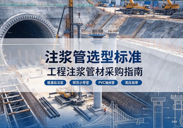 仪陇注浆管选型标准